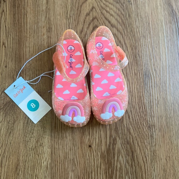 Cat & Jack Shoes Nwt Cat Jack Toddler Girls Scented Pink Glitter